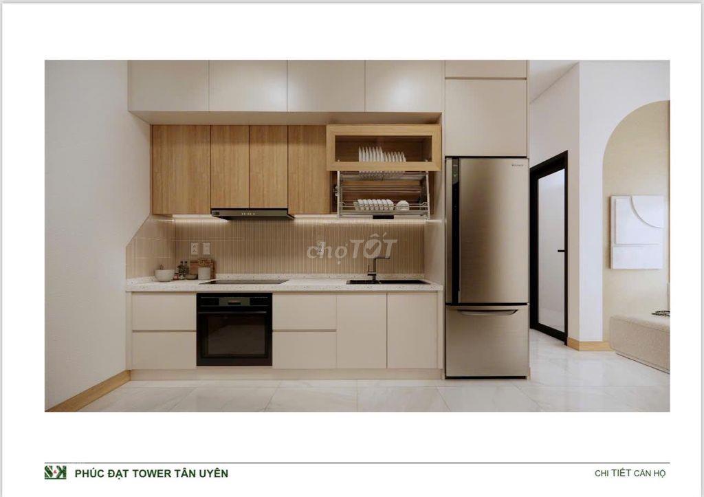Chung cư Phúc Đạt Tân Uyên, 47m2, full nội thất
