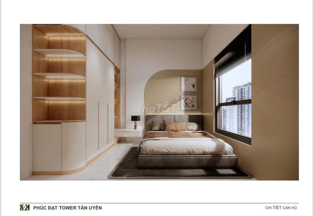 Chung cư Phúc Đạt Tân Uyên, 47m2, full nội thất