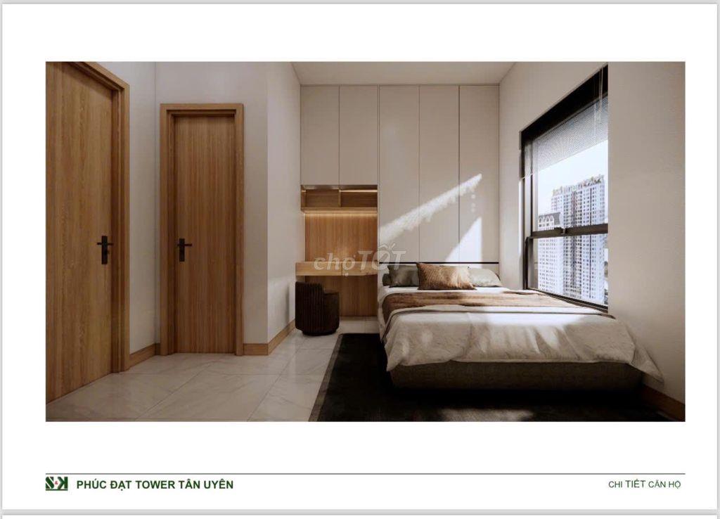 Chung cư Phúc Đạt Tân Uyên, 47m2, full nội thất