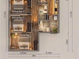 Bán căn hộ K-Home Cityview 70m2, 2PN, full nội thất