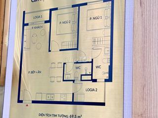 Bán căn hộ K-Home Avenue 69.5m2, 2PN, 1.65 tỷ