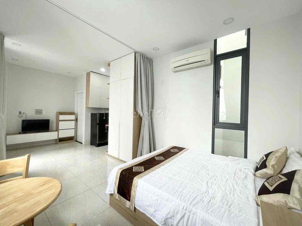 CĂN HỘ STUDIO FULL NỘI THẤT - BAN CÔNG THOÁNG MÁT