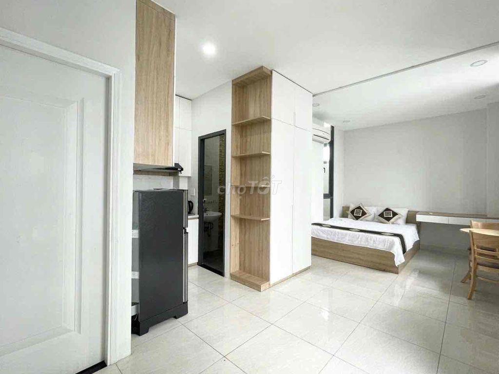 CĂN HỘ STUDIO FULL NỘI THẤT - BAN CÔNG THOÁNG MÁT
