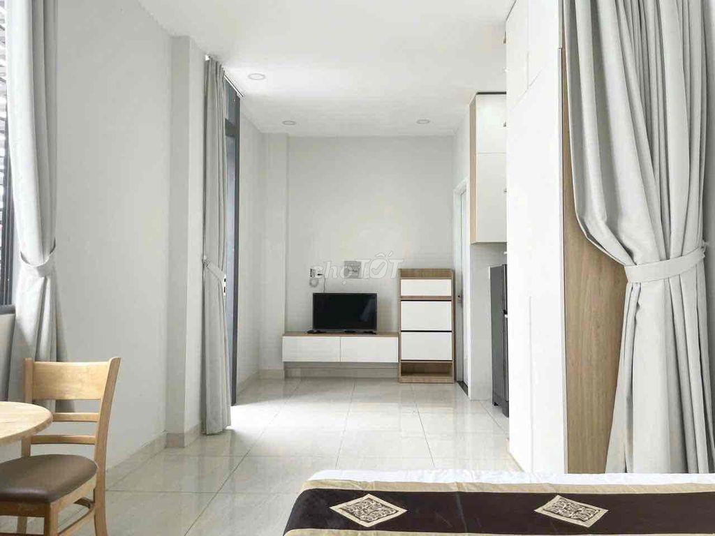 CĂN HỘ STUDIO FULL NỘI THẤT - BAN CÔNG THOÁNG MÁT