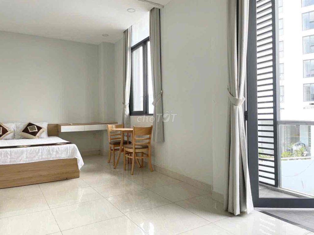 CĂN HỘ STUDIO FULL NỘI THẤT - BAN CÔNG THOÁNG MÁT