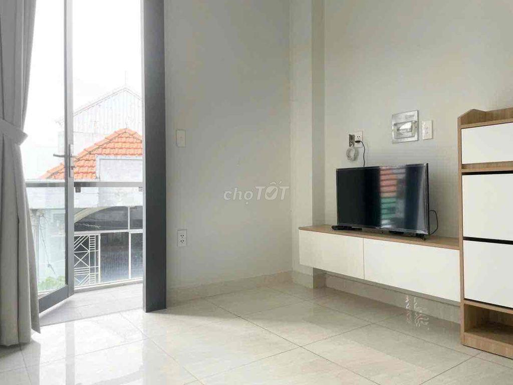 CĂN HỘ STUDIO FULL NỘI THẤT - BAN CÔNG THOÁNG MÁT