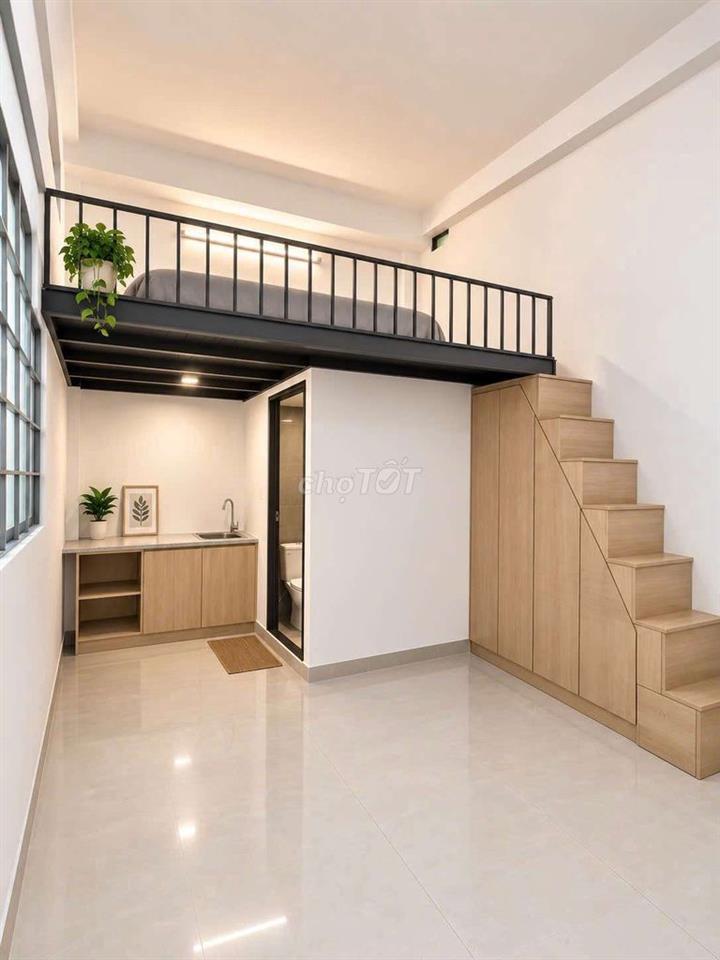 PHÒNG MỚI XÂY 100% NGAY PHAN VĂN TRỊ GẦN IUH-VLU