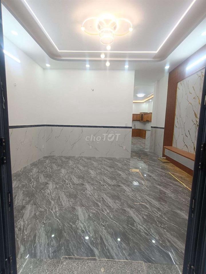 GIẢM150TR – CÒN 4,8 Tỷ NHÀ MỚI NGUYỄN THỊ THỬ HÓC MÔN-HXH-123M² 