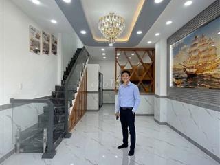 NHÀ BÀ ĐIỂM HÓC MÔN .HẺM XE TẢI -2 TẦNG-SHR  - GIÁ NHỈNH 3 TỶ! 