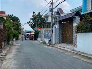 HƠN 4 TỶ NHÀ NGUYỄN THỊ SÁU -HÓC MÔN -HXH _2 TẦNG 100M² SHR