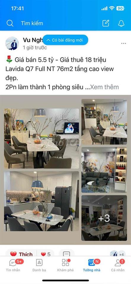 Bán căn hộ nội thất cao cấp