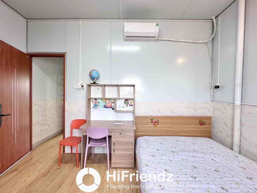 PHÒNG CỬA SỔ LỚN THOÁNG FULL NỘI THẤT CÓ MÁY GIẶT RIÊNG GẦN BÀ HOM