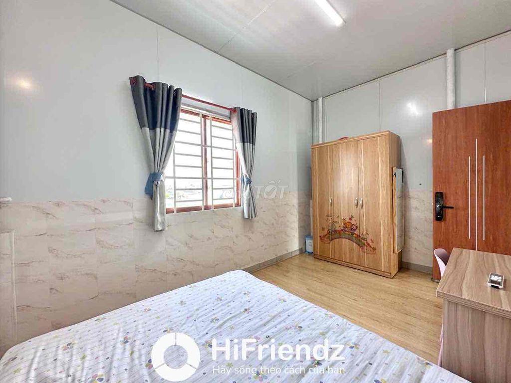 PHÒNG CỬA SỔ LỚN THOÁNG FULL NỘI THẤT CÓ MÁY GIẶT RIÊNG GẦN BÀ HOM