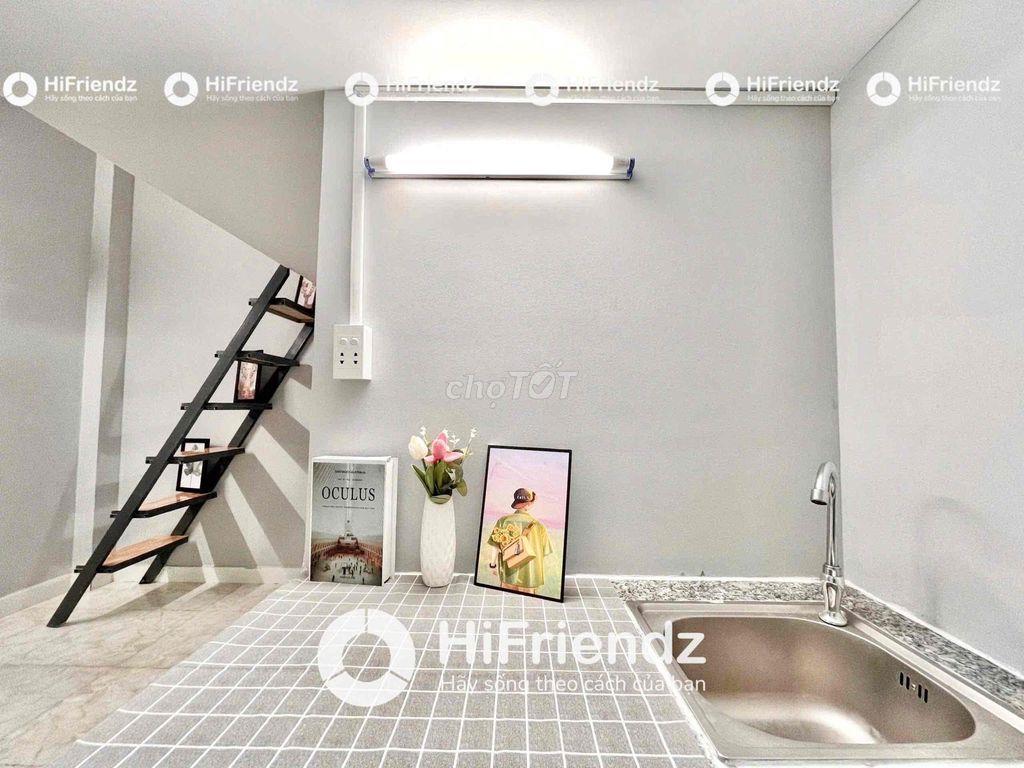 PHÒNG GÁC CAO SẴN MÁY LẠNH GẦN NGÃ TƯ BỐN XÃ TIỆN ĐI ĐH VĂN HIẾN