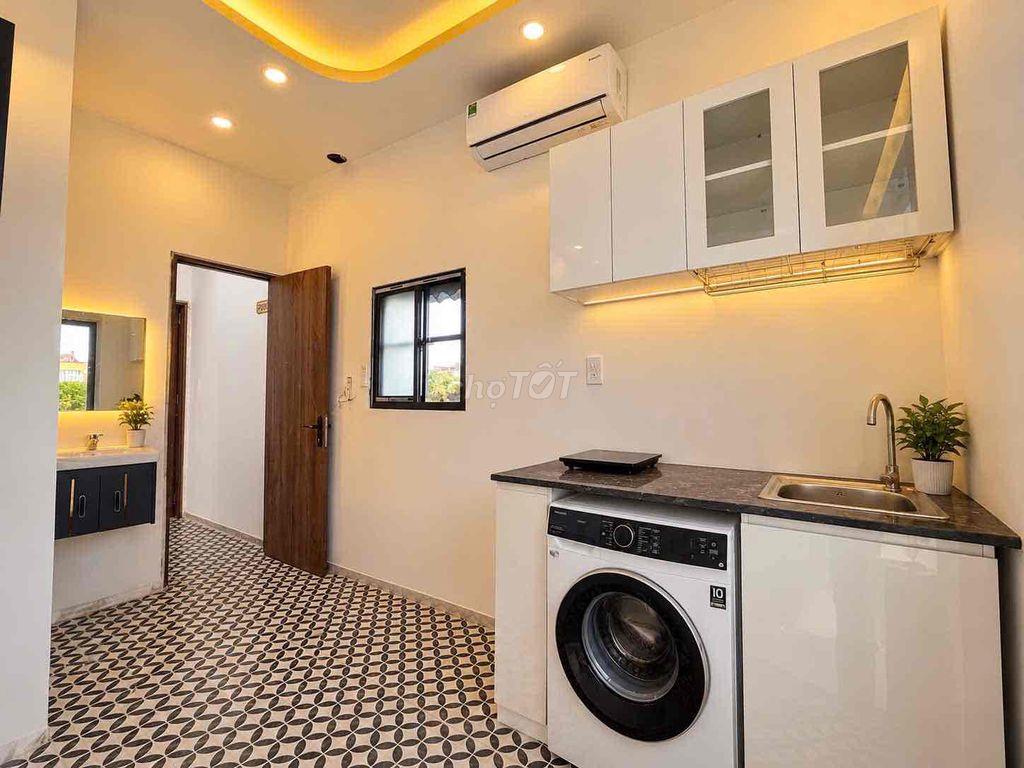 CĂN HỘ STUDIO FULL NỘI THẤT MÁY GIẶT RIÊNG - BANCOL THOÁNG MÁT