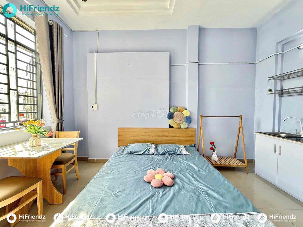 CĂN HỘ STUDIO BAN CÔNG FULL NỘI THẤT