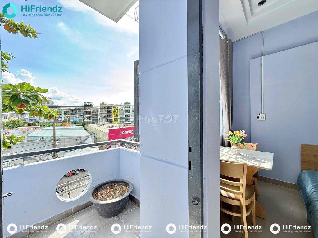 CĂN HỘ STUDIO BAN CÔNG FULL NỘI THẤT