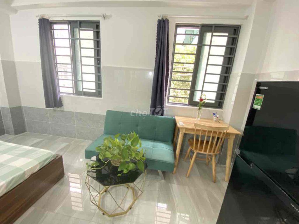 CĂN HỘ STUDIO CỬA SỔ TRỜI FULL NỘI THẤT!!