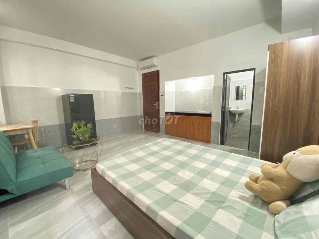 CĂN HỘ STUDIO CỬA SỔ TRỜI FULL NỘI THẤT!!
