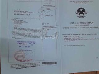 Cần bán nhà trong hẻm sau lưng trường cao đẳng cao đẳng công nghiệp th