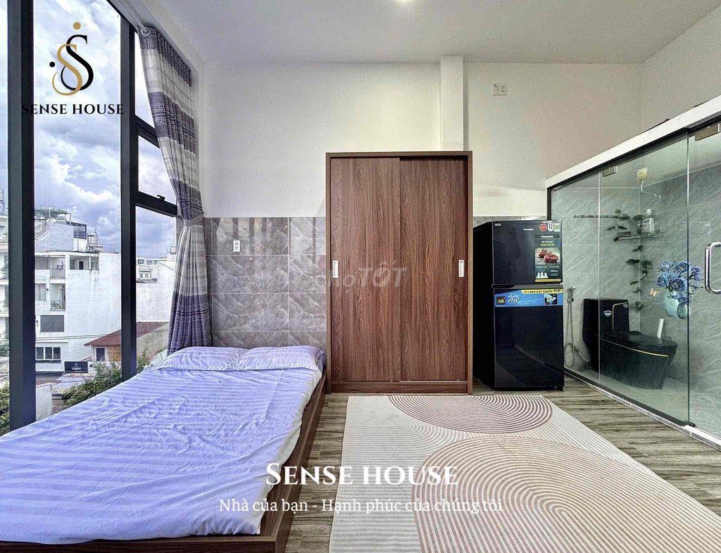 STUDIO LUXURY - MỚI XÂY - NGAY LUỸ BÁN BÍCH