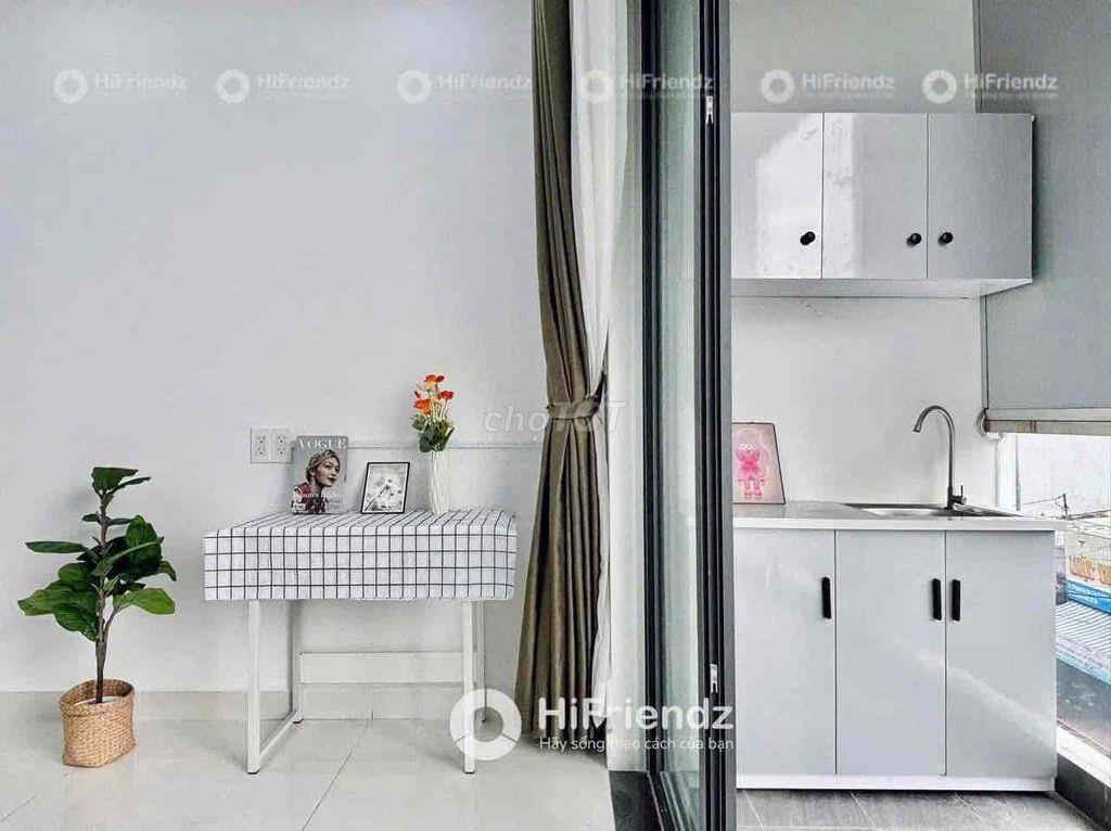 STUDIO LUXURY FULL NỘI THẤT - BANCOL MÁY GIẶT RIÊNG