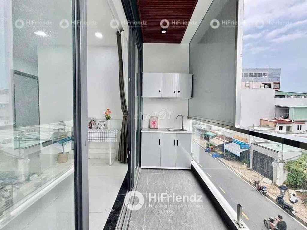 STUDIO LUXURY FULL NỘI THẤT - BANCOL MÁY GIẶT RIÊNG