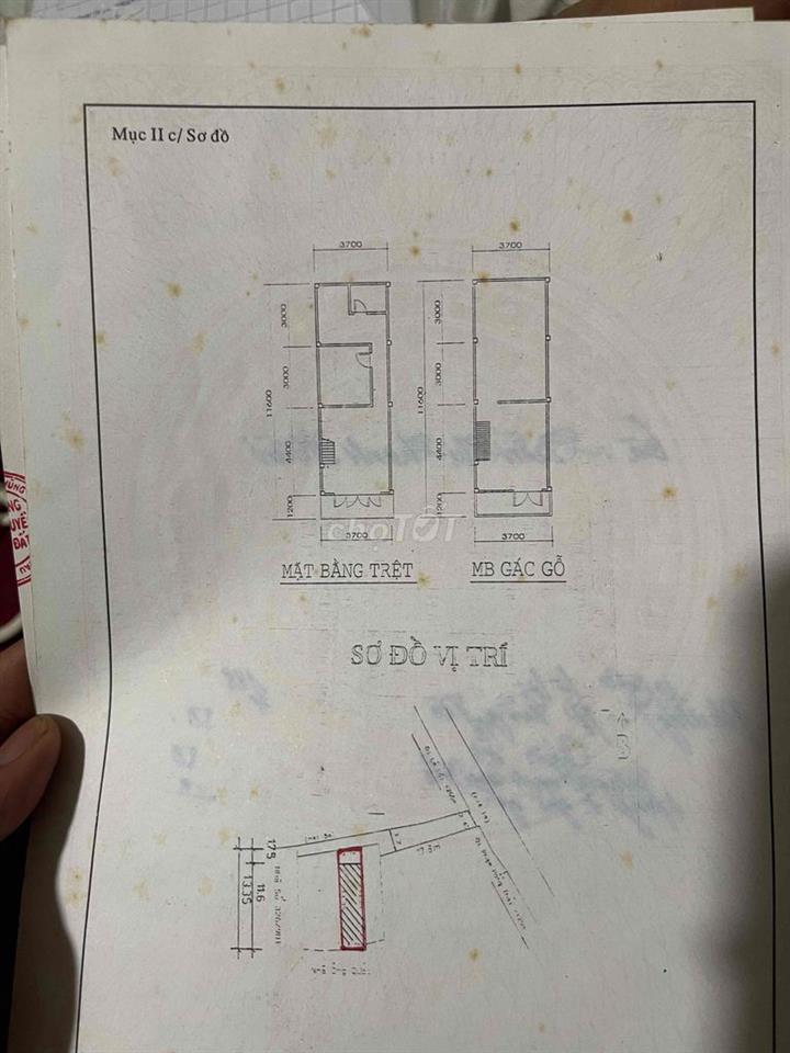 BÁN NHÀ 36/56A NGUYEN AN NINH P7 TP VŨNG TÀU CŨ