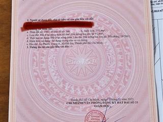 Bán đất siêu đẹp khu vực Đất đỏ, Bà Rịa 
