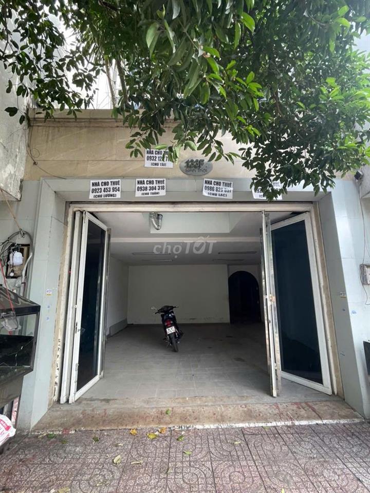 MẶT TIỀN BÌNH THỚI NỞ HẬU DIỆN TÍCH LỚN BÁN HOẶC CHO THUÊ