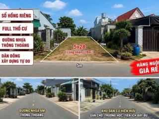 Đất thổ cư 139m2 Tân Phú Trung giá chỉ 1 tỷ 3 - Sổ hồng riêng