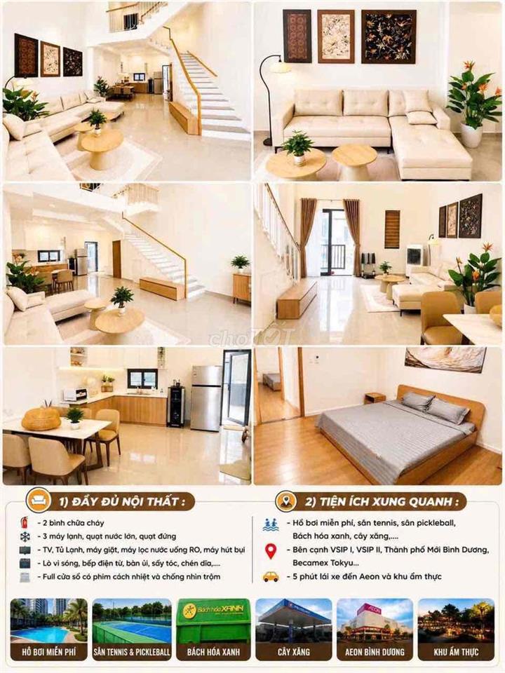 CHO THUÊ NHÀ K_HOME – THÀNH PHỐ MỚI BÌNH DƯƠNG 📍 Vị trí đẹp – Gần KCN