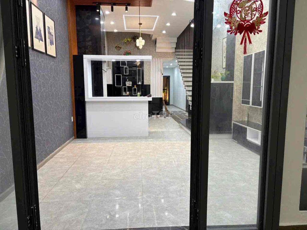 CHO THUÊ NHÀ TRỆT LẦU 3PN SÂN Ô TÔ 7 CHỔ GẦN CHỢ PHÚ MỸ