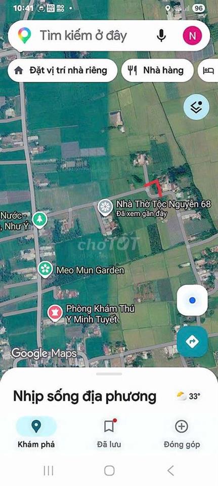 Bán đất 640m2 An Ninh Đông,có 200m2 thổ cư,đường bê tông 4m mới.