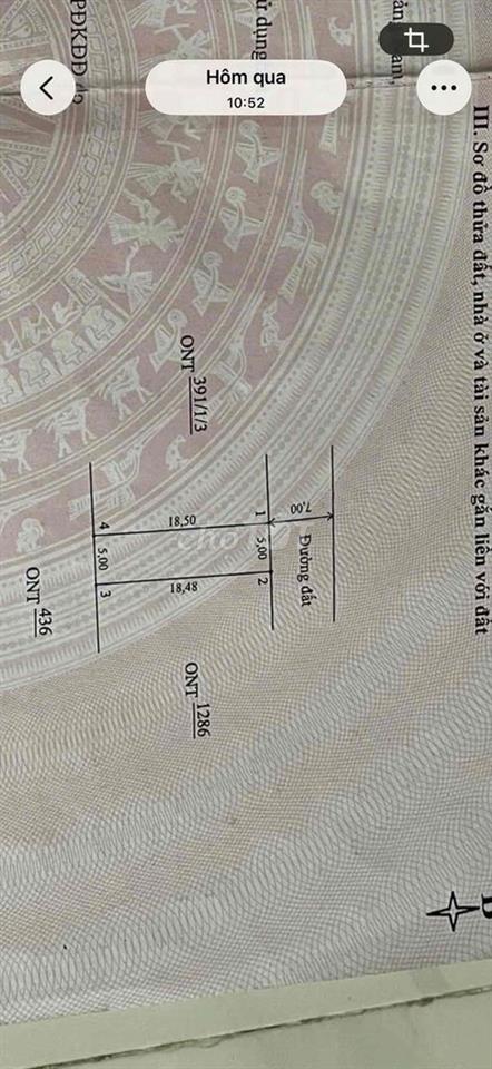 Bán gấp lô nền phường An Thắng