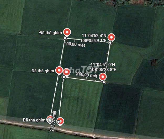 Chính chủ - Đất nông nghiệp sổ riêng 2324m2 cần bán thu hồi vốn