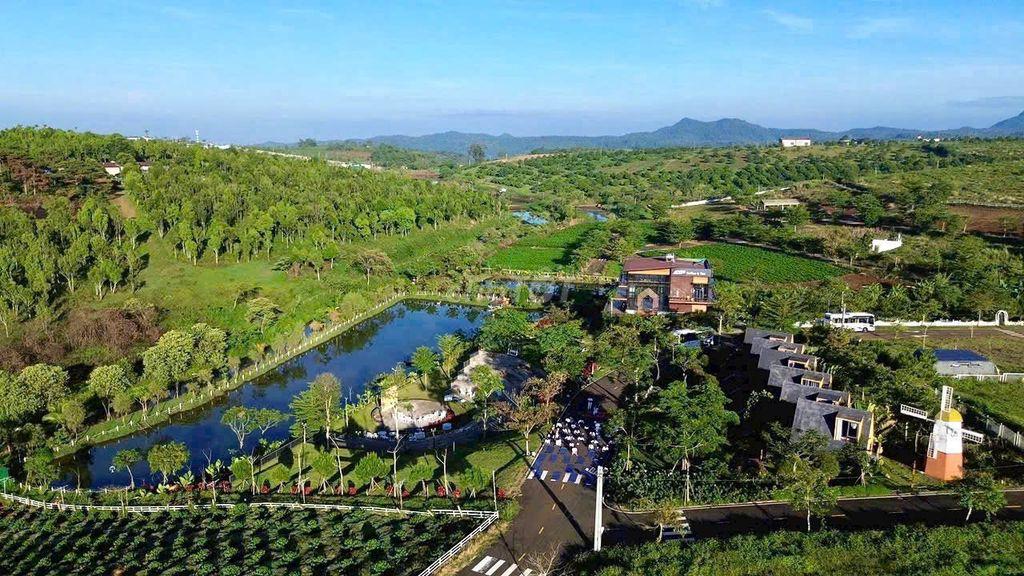 Gia đình cần bán gấp lô dất Bảo Lộc 500m2 sổ sẵn view hồ