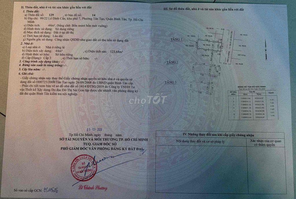 🎊Chính chủ hạ giá bán nhanh nhà 99/22 Lê Đình Cẩn