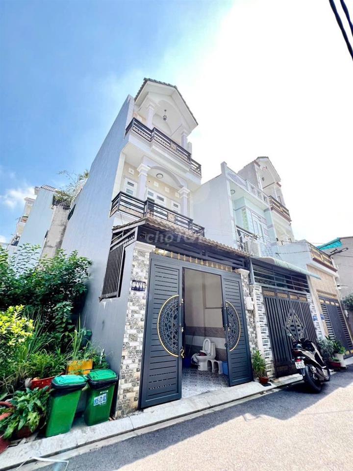 BÁN NHÀ 4 TẦNG - HẺM Ô TÔ - THỚI AN Q12. GIÁ : 4,89 TỶ 