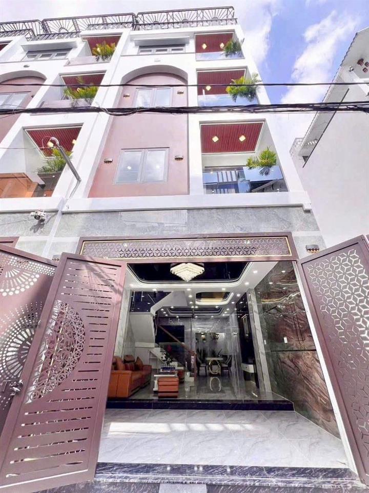 BÁN NHÀ DT 5x13M - 4 TẦNG - HẺM Ô TÔ NGUYỄN THỊ KIỂU Q12. GIÁ : 6,95