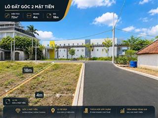 Bán đất lô góc 2 mặt tiền đường TX22, 72m2, giá 4.1 tỷ