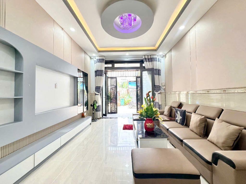 Bán nhà Quận 12 4x13m 1 trệt 2 lầu hẻm 7m Thạnh Xuân 22