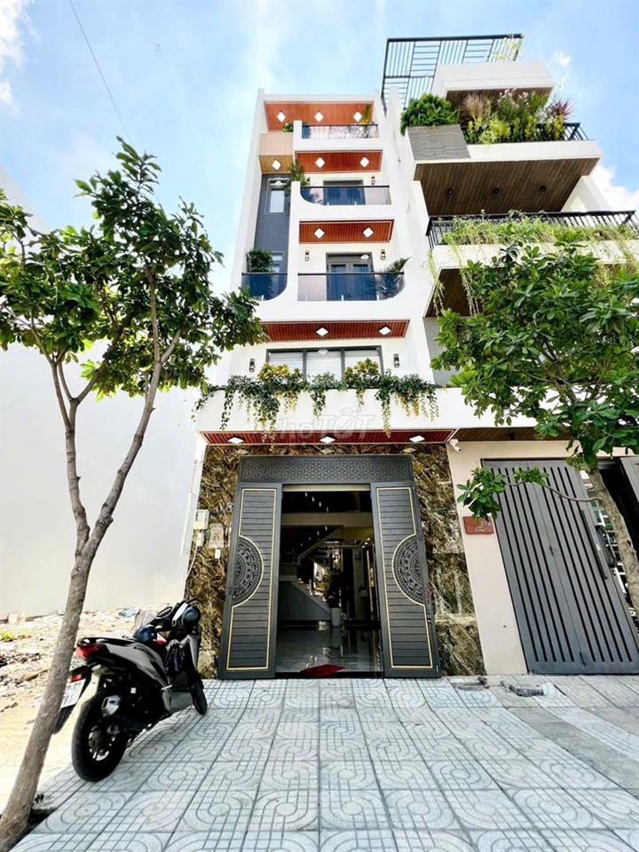 Bán nhà mặt tiền Thạnh Lộc 31 Q12 52m2 4PN full nội thất