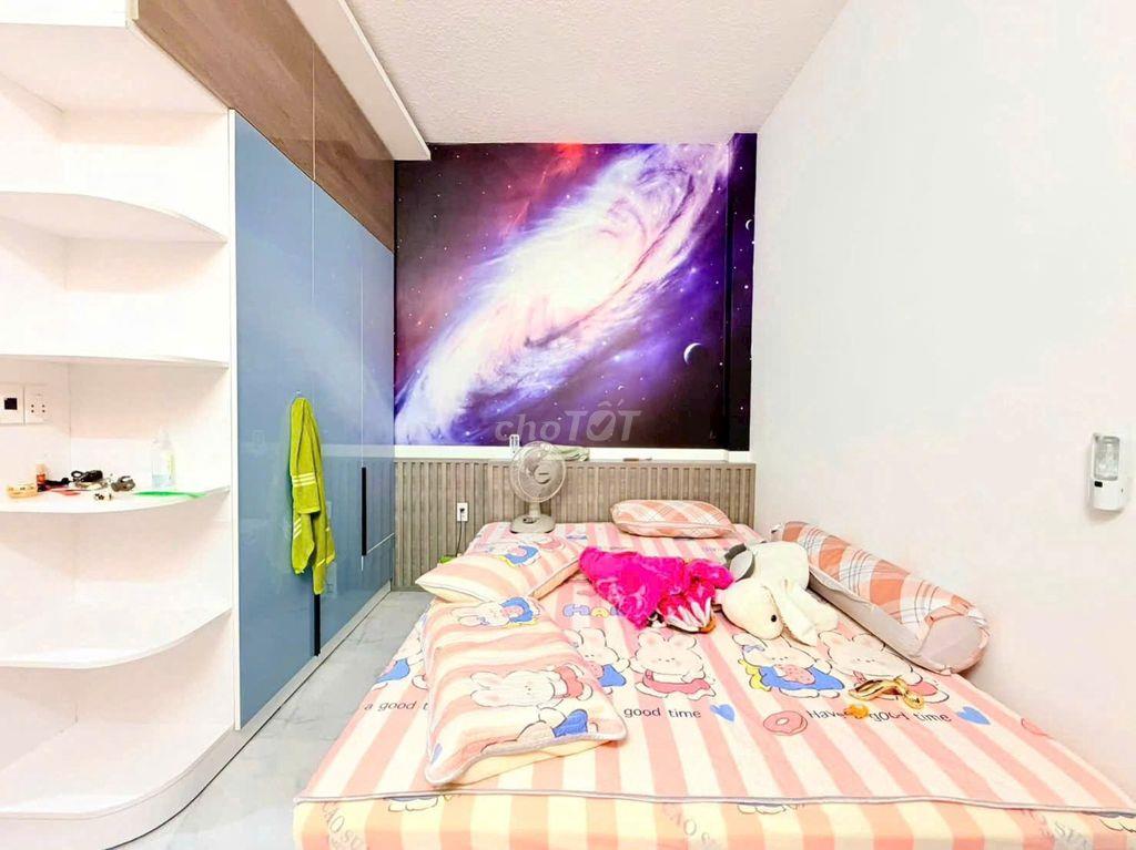 BÁN NHÀ 4 TẦNG - HẺM Ô TÔ - GẦN CHỢ HIỆP THÀNH Q12. GIÁ : 5,63 TỶ 