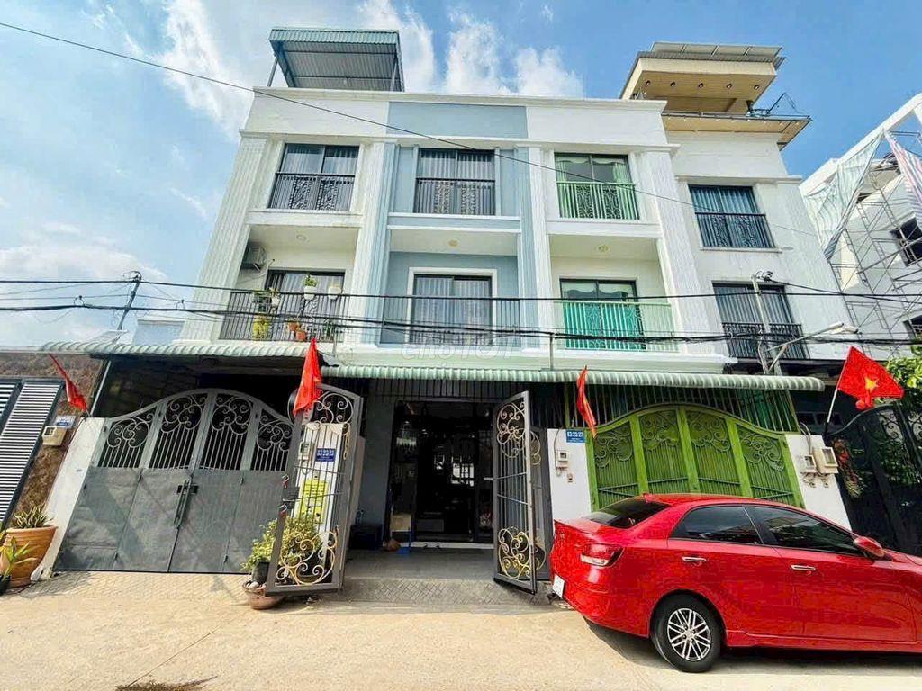 BÁN NHÀ 4 TẦNG  - HẺM Ô TÔ - THẠNH XUÂN 48,GIÁP Q12. GIÁ : 4,98 TỶ 