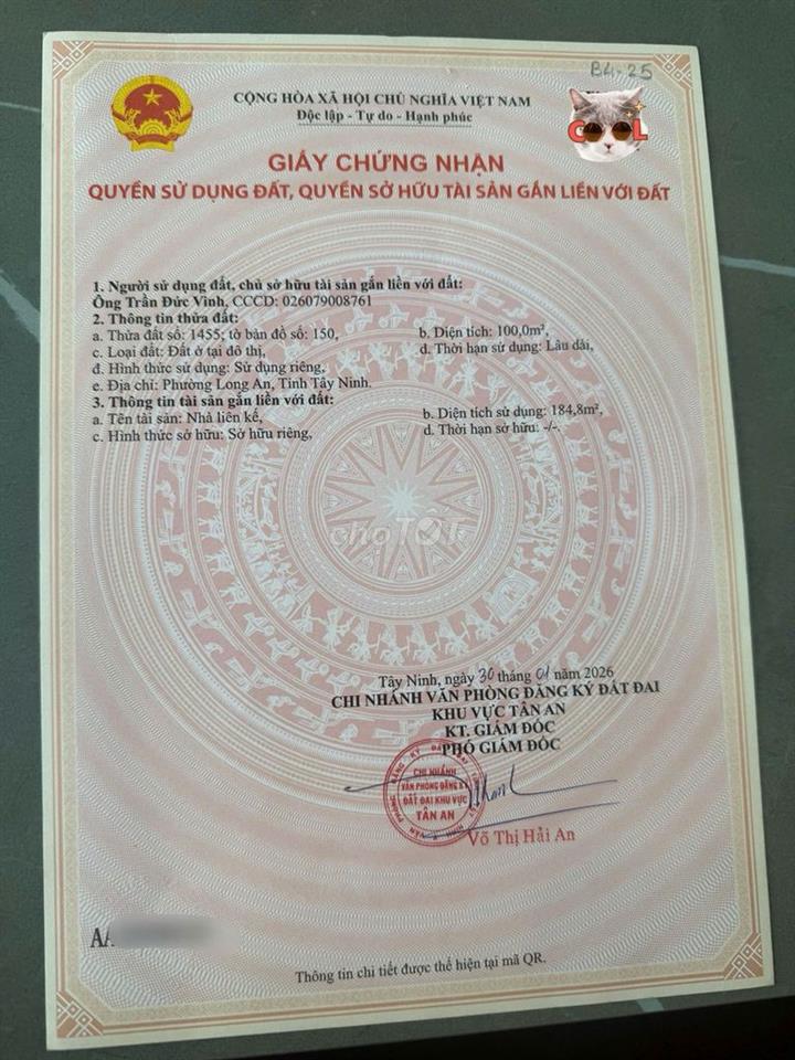 Bán nhà Khu LAVILLA Trần Anh - Long An