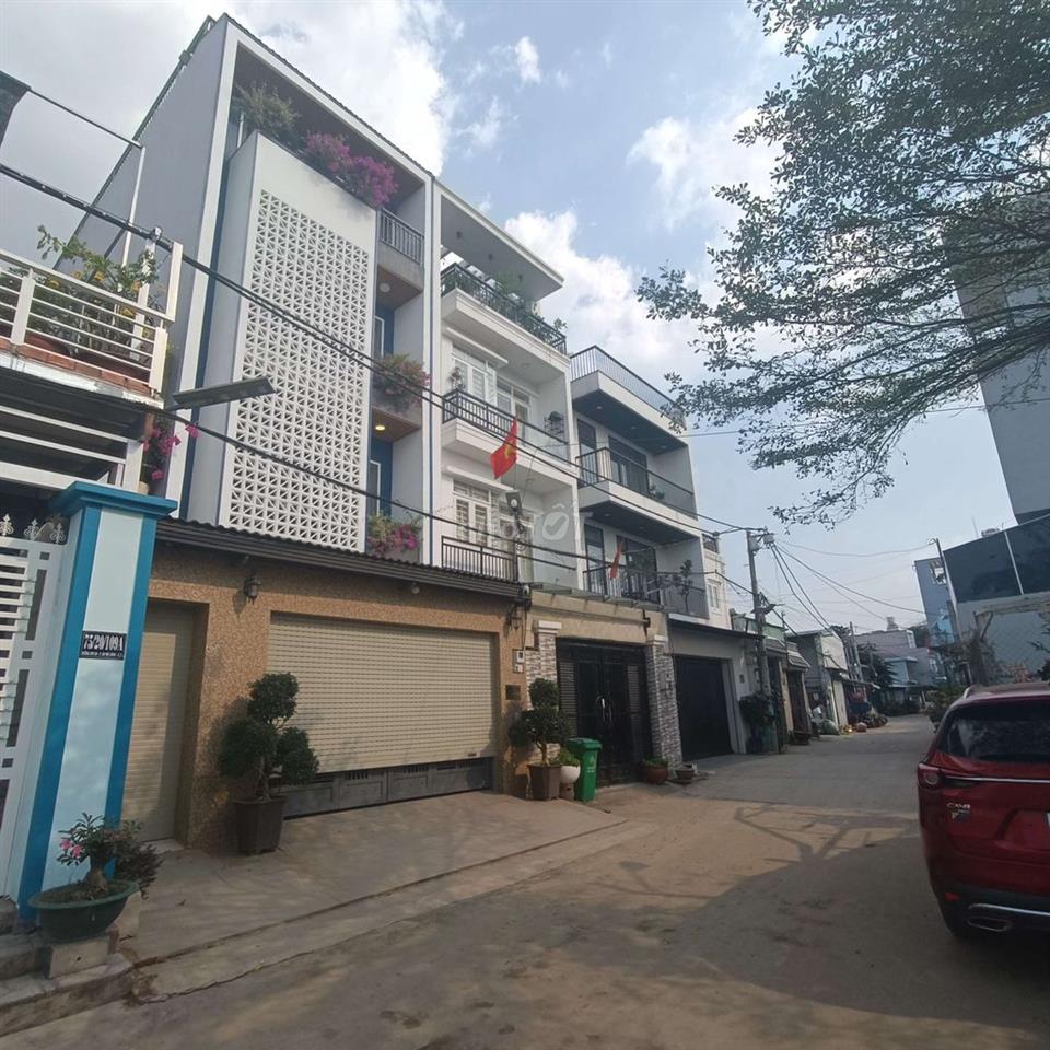 An Phú Đông giáp Gò Vấp 3 lầu (5x19) view Sông 