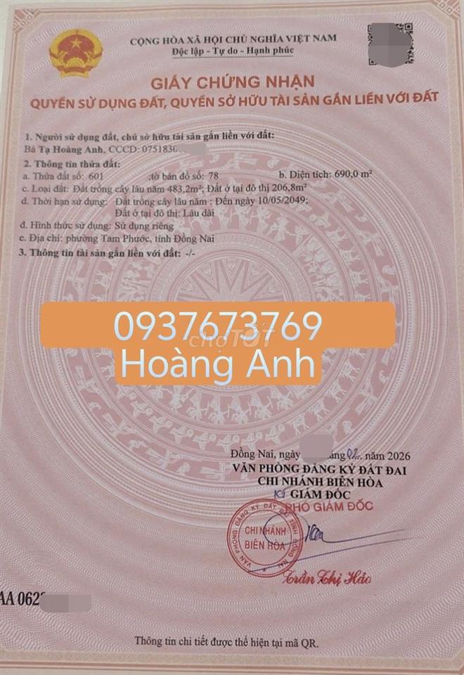 CHO THUÊ MẶT BẰNG 690M2 - MẶT TIỀN CHỢ AN BÌNH - VỊ TRÍ ĐẮC ĐỊA
