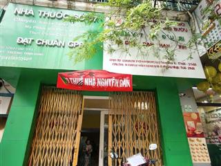 Cho thuê nhà Mặt tiền gần Ngô Quyền,Q5- 4x20- 3p-2w kinh doanh tốt
