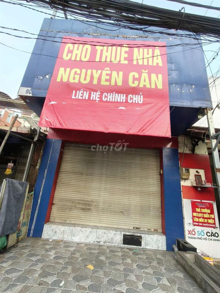 CHO THUÊ NHÀ MẶT TIỀN QUỐC LỘ 50, QUẬN 8 – GẦN TẠ QUANG BỬU – 3,5x10M